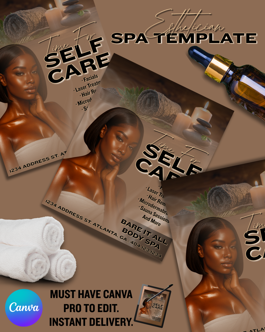 Esthetician Self Care Template