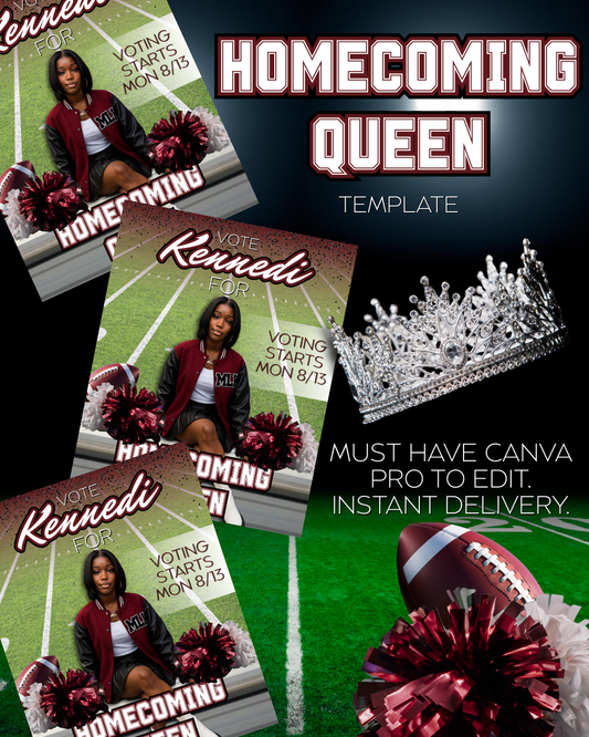 Homecoming Queen Stadium Template