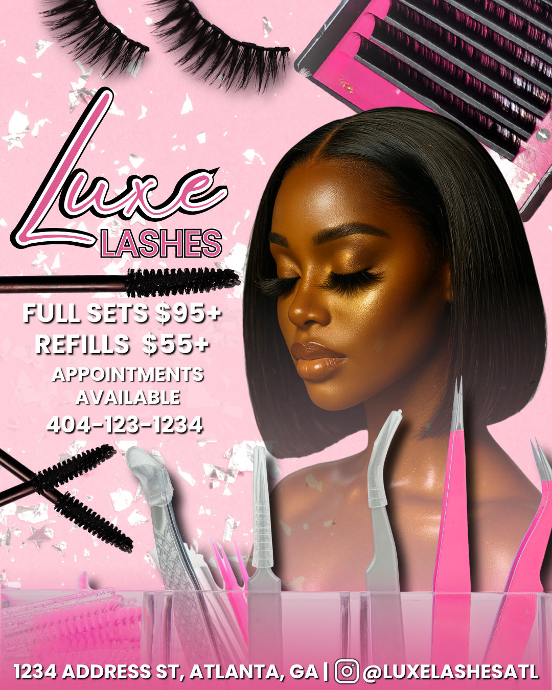 Lash Tech Tools Template