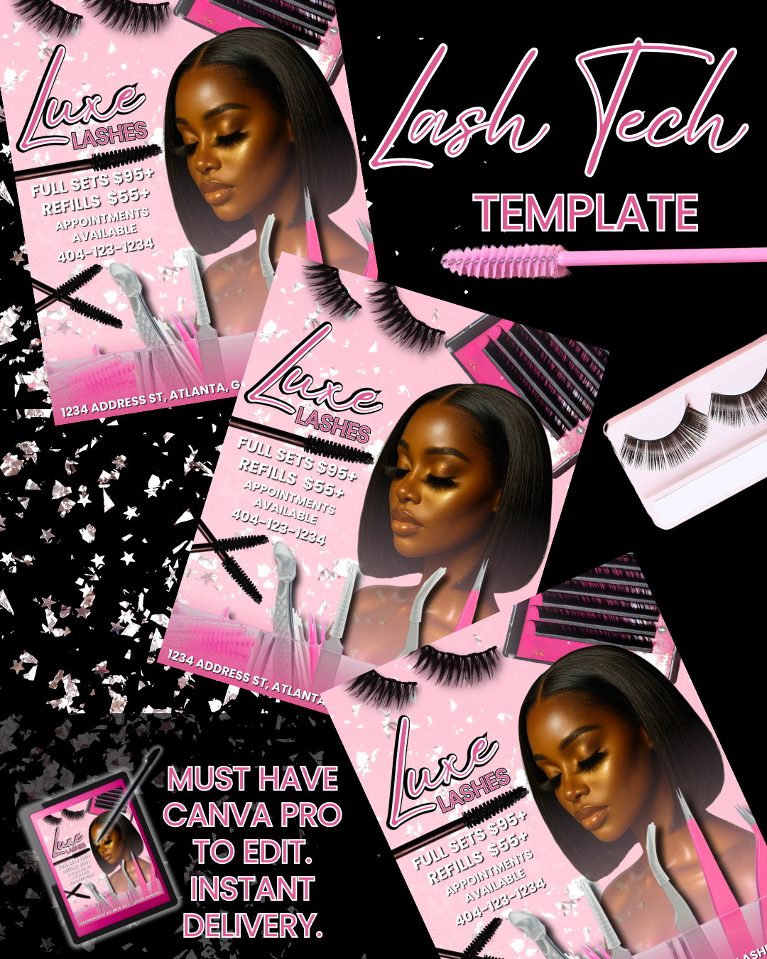 Lash Tech Tools Template