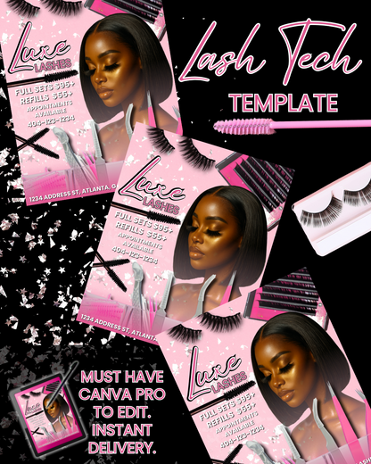 Lash Tech Tools Template