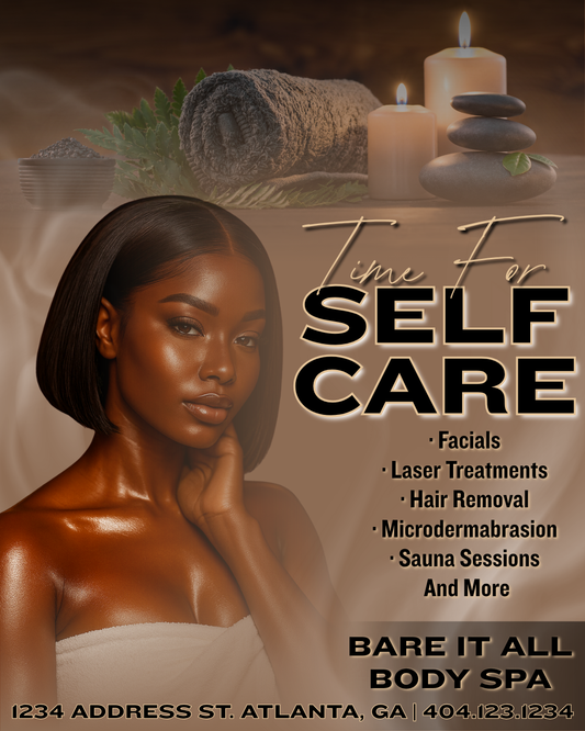 Esthetician Self Care Template